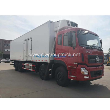 Dongfeng 8x4 food mobile refrigerator cooling van truck